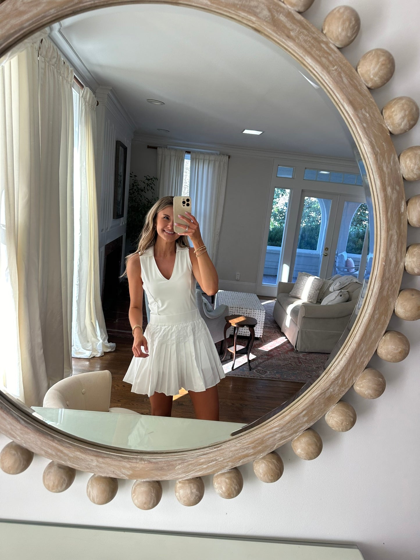 White Tennis Dress